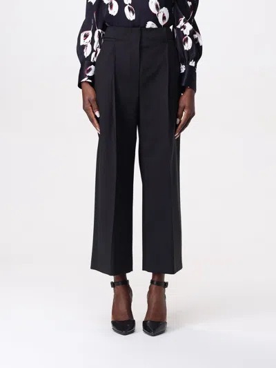 Hugo Boss Pants Boss Woman Color Black