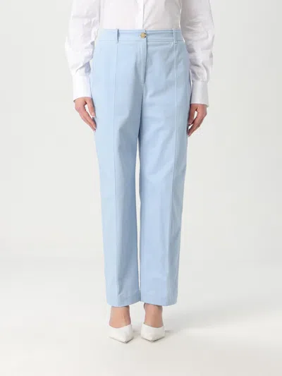 Hugo Boss Pants Boss Woman Color Blue