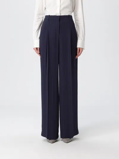 Hugo Boss Pants Boss Woman Color Blue