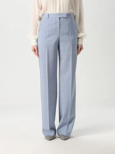 Hugo Boss Pants Boss Woman Color Gnawed Blue