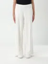 Hugo Boss Relaxed-fit Trousers With A Wide Leg In 自然色