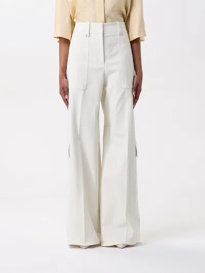 Hugo Boss Pants Boss Woman Color White