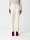 Hugo Boss Pants Boss Woman Color White In White