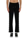 Hugo Boss Tape-detail Track Pants In Black