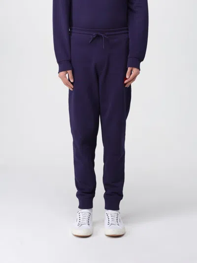 Hugo Boss Pants Hugo Men Color Violet In Purple