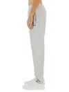 Hugo Boss Boss Pants In Technical Fabric In Grey
