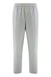 Hugo Boss Boss Pants In Wool Blend In Gray