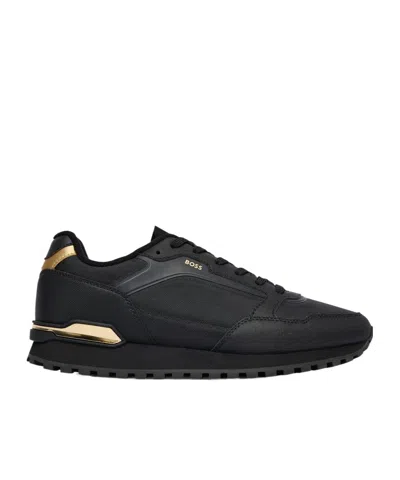 HUGO BOSS PARKOUR PANELLED SNEAKERS