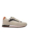 Hugo Boss Parkour Suede-panelled Sneakers