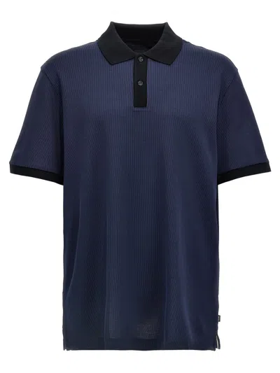 Hugo Boss Parlay 431 Polo Shirt In Navy
