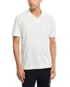 Hugo Boss Parson Open Collar Polo Shirt In Open White