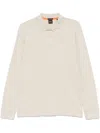 Hugo Boss Passerby Polo Shirt In Neutrals