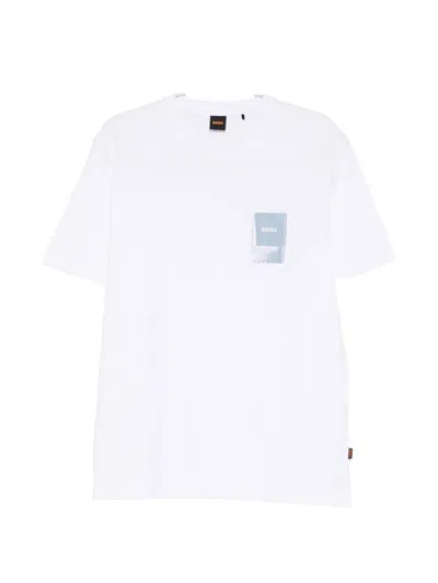 Hugo Boss Patch T-shirt In White