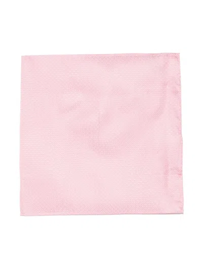 Hugo Boss Pattern-jacquard Tie Set In Pink
