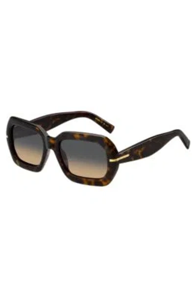 Hugo Boss Patterned-acetate Sunglasses With Gold-tone Hinges Women's Eyewear In Assorted-pre-pack