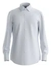 Hugo Boss Patterned Shirt In White