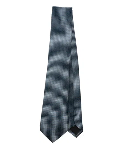 Hugo Boss Patterned Silk Tie