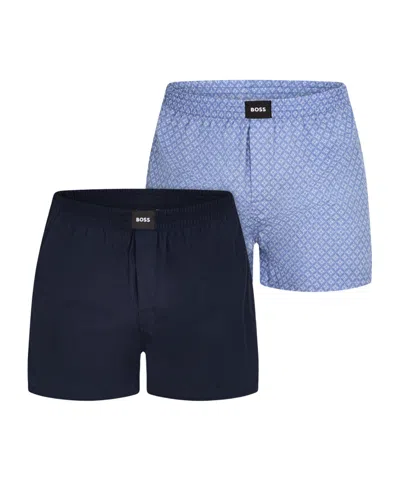 Hugo Boss Peachcolored Boxer Briefs In Multi