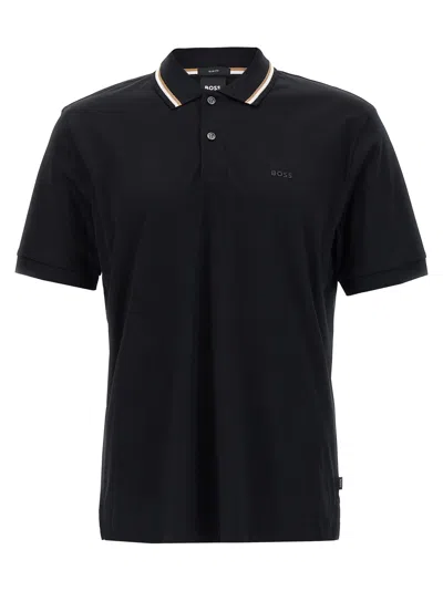 Hugo Boss Penrose 38 Polo Shirt In Black