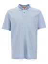 Hugo Boss Peoxford New Polo In Light Blue