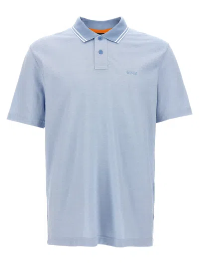 Hugo Boss Peoxford New Polo In Light Blue