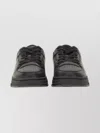 Hugo Boss Perforated Round Toe Rubber Sole Sneakers