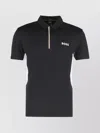 Hugo Boss Boss Technical Fabric Polo Shirt In Black