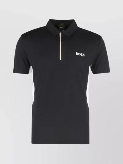 HUGO BOSS PERFORMANCE FABRIC POLO SHIRT