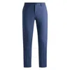 Hugo Boss Modern-fit Trousers In A Performance-stretch Wool Blend In Blue