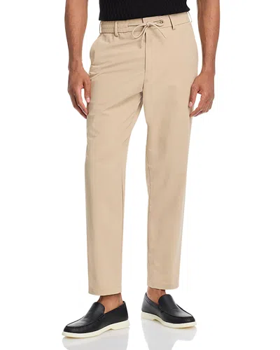 Hugo Boss Perin Relaxed Fit Pants In Light Beige