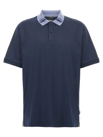 Hugo Boss Phillipson 117 Polo Shirt In Blue