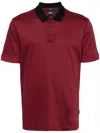 Hugo Boss Phillipson Polo Shirt In Dark Red