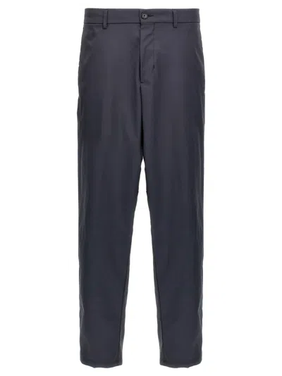 Hugo Boss Slim-cut Chino Trousers In Navy