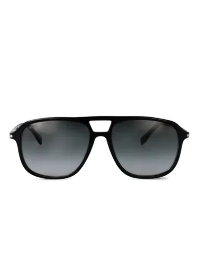 Hugo Boss Pilot-frame Sunglasses In Gray