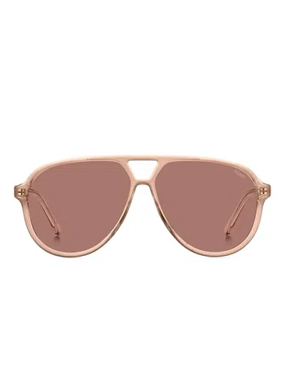 Hugo Boss Pilot-frame Sunglasses In Pattern
