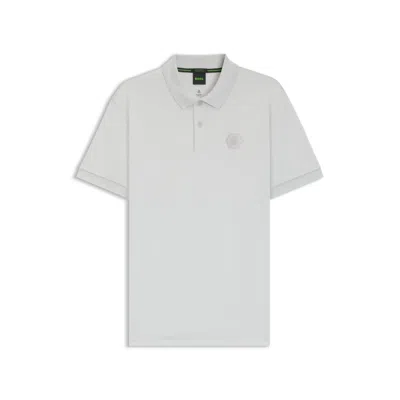 Hugo Boss Pima-cotton Polo Shirt With Double B Monogram