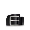 Hugo Boss Pin-buckle Belt In Italian Leather In Black