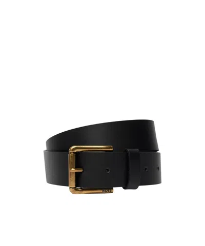 Hugo Boss Pin-buckle Belt In Black