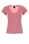 Hugo Boss Casual Cotton T-shirt Short Sleeves In Pink