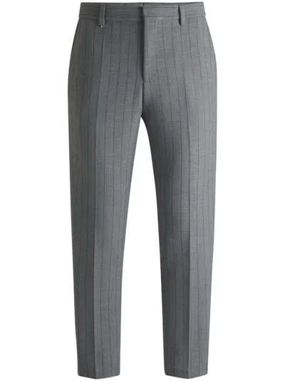 HUGO BOSS PINSTRIPE TROUSERS