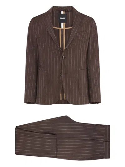 Hugo Boss Pinstriped Tailored Suit