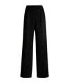 Hugo Boss Pinstriped Trousers In Black
