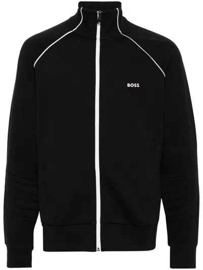 Hugo Boss Sportjacke Mit Paspelierung In Black