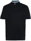 HUGO BOSS PIQUÉ-WEAVE COTTON POLO SHIRT