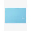 Hugo Boss River Blue Plain Egyptian Cotton Bath Mat 50cm X 70cm In River Blue