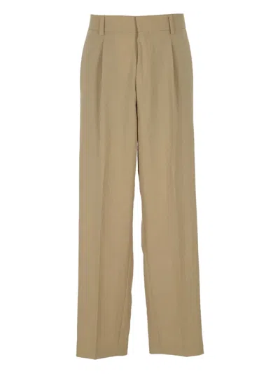 Hugo Boss Pleated Wide-leg Trousers