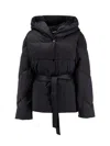Hugo Boss Plyssa Recycled Polyester Down Jacket In Black