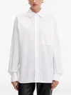 Hugo Boss Pocket-detail Shirt In White