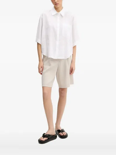 Hugo Boss Pocket Shirt In White