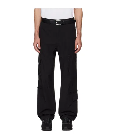 Hugo Boss Pocket Work Casual Pants In Black
